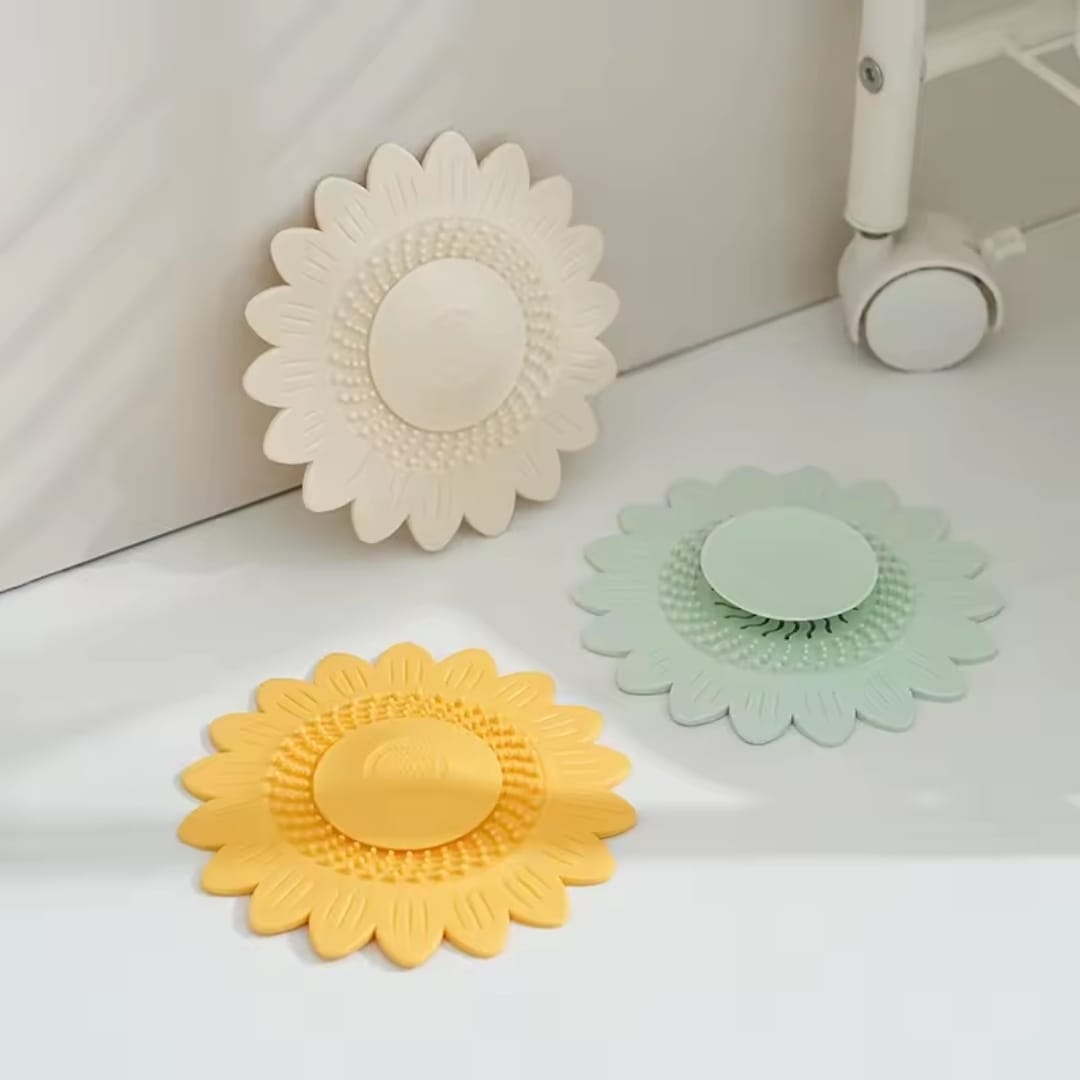 Sunflower Silicone strainer 