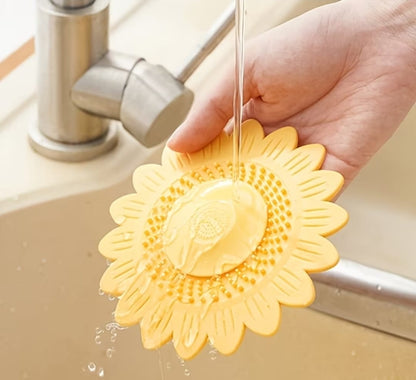 Sunflower Silicone strainer 