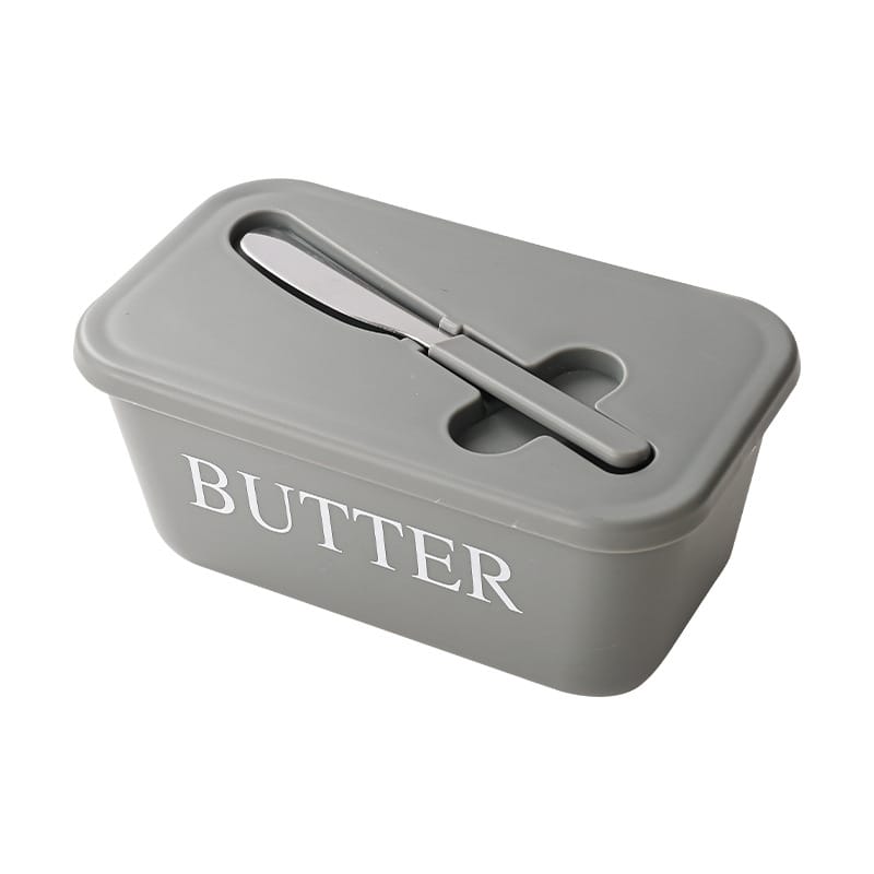 Butter Storage Box with Knife & Lid