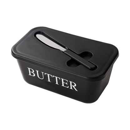 Butter Storage Box with Knife & Lid