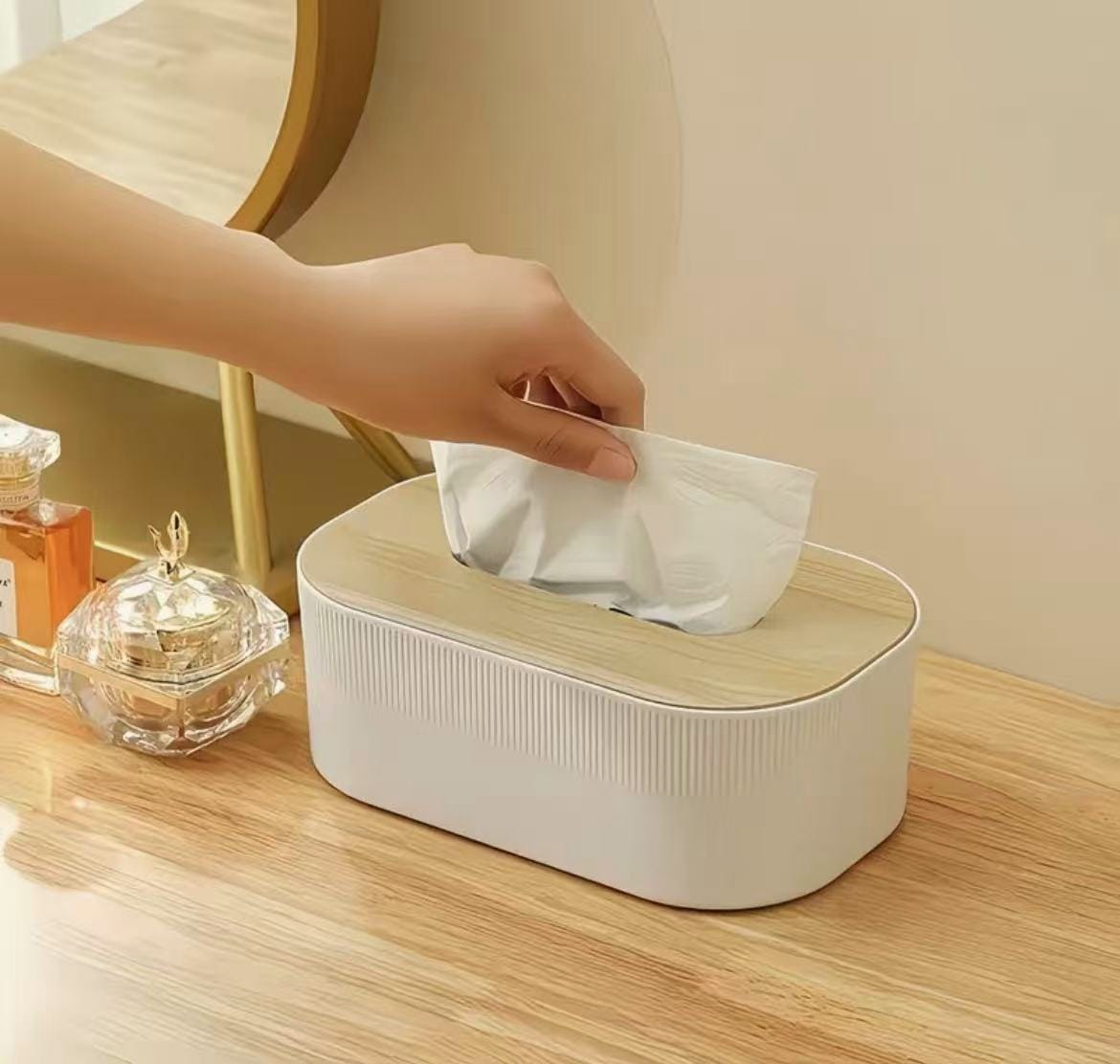 Modern Minimalist Arched Tissue Box   