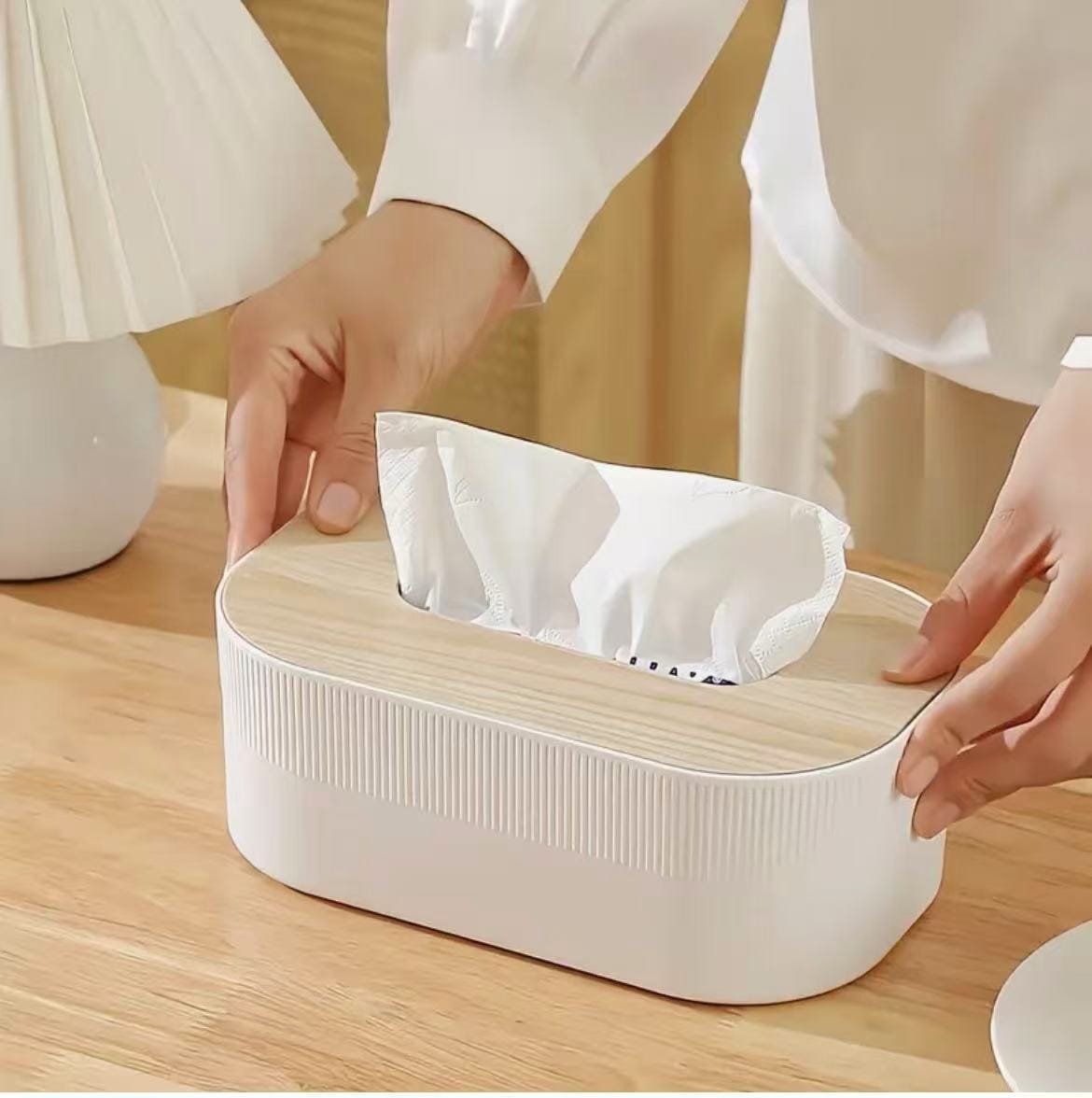 Modern Minimalist Arched Tissue Box   