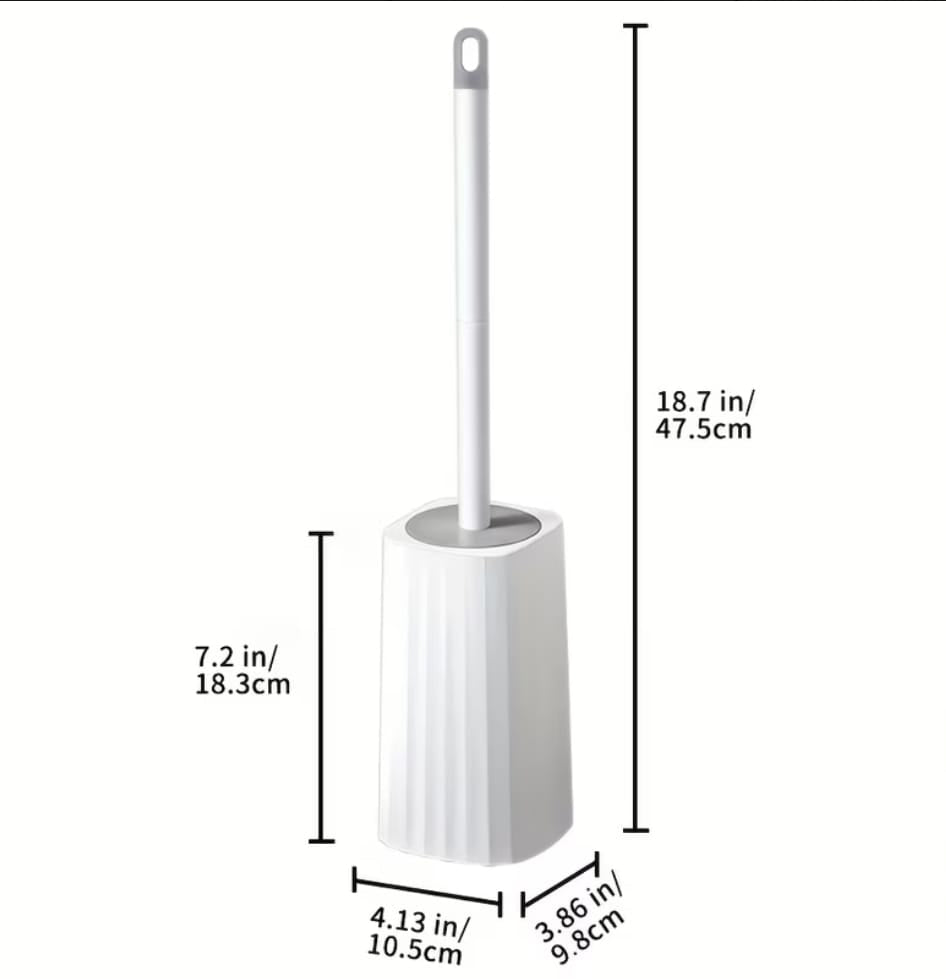 Wall mounted high quality toilet cleaning brush set with holder
