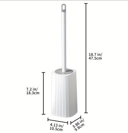 Wall mounted high quality toilet cleaning brush set with holder