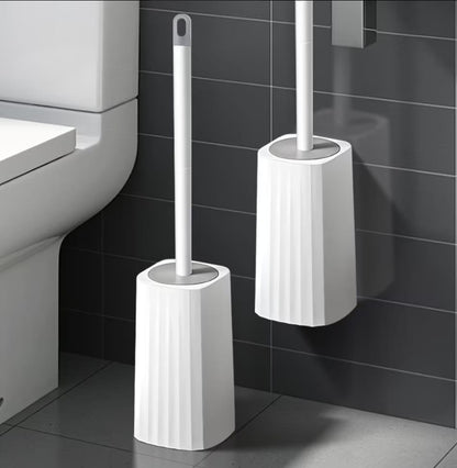 Wall mounted high quality toilet cleaning brush set with holder