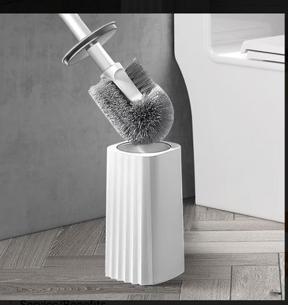 Wall mounted high quality toilet cleaning brush set with holder