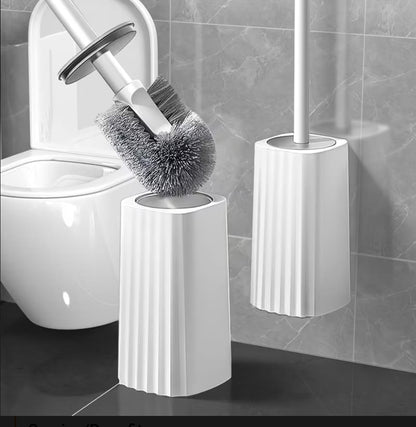 Wall mounted high quality toilet cleaning brush set with holder