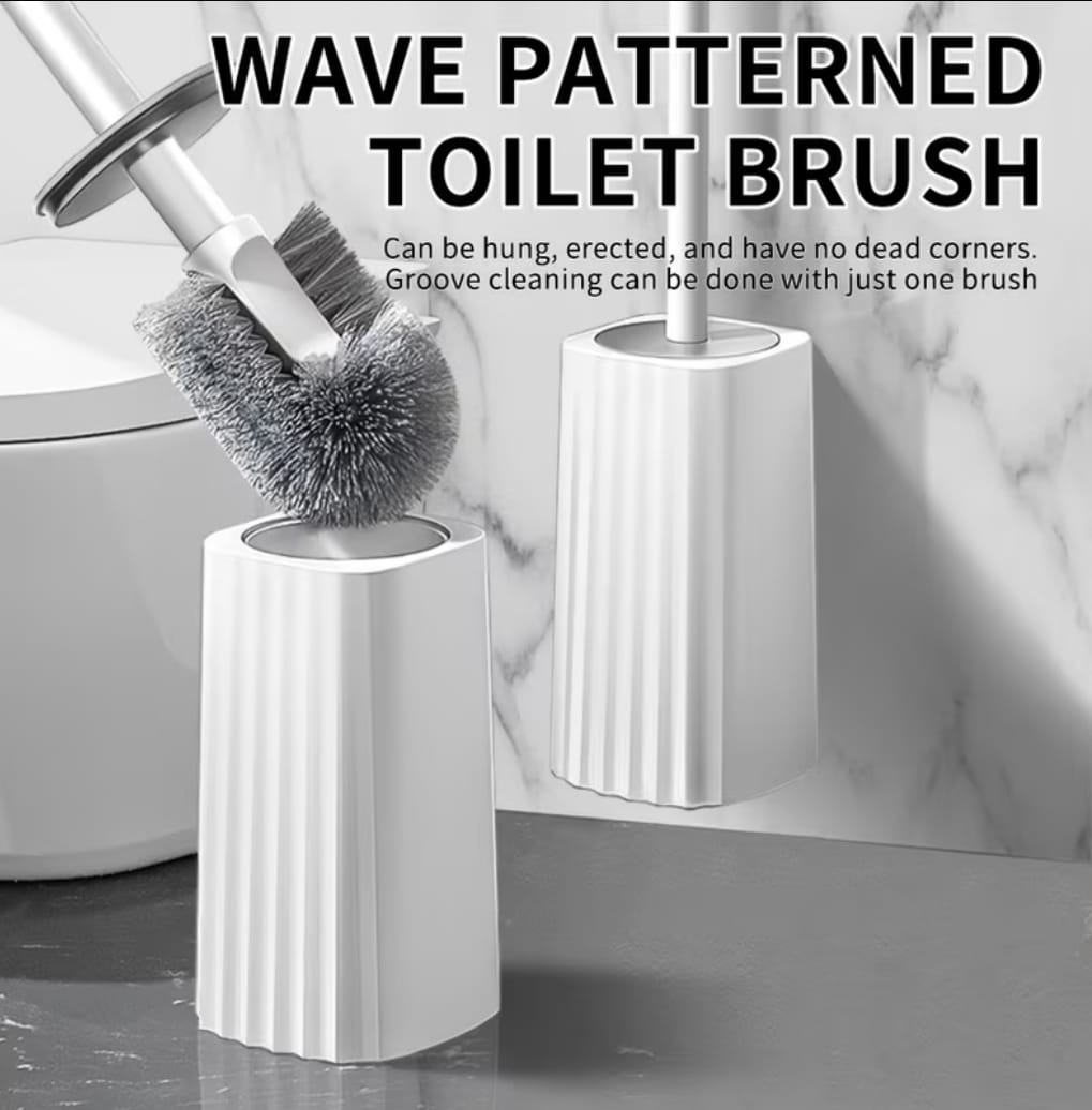Wall mounted high quality toilet cleaning brush set with holder