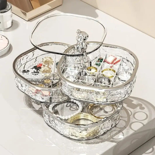 Water Wave Rotating Jewellery Organizer