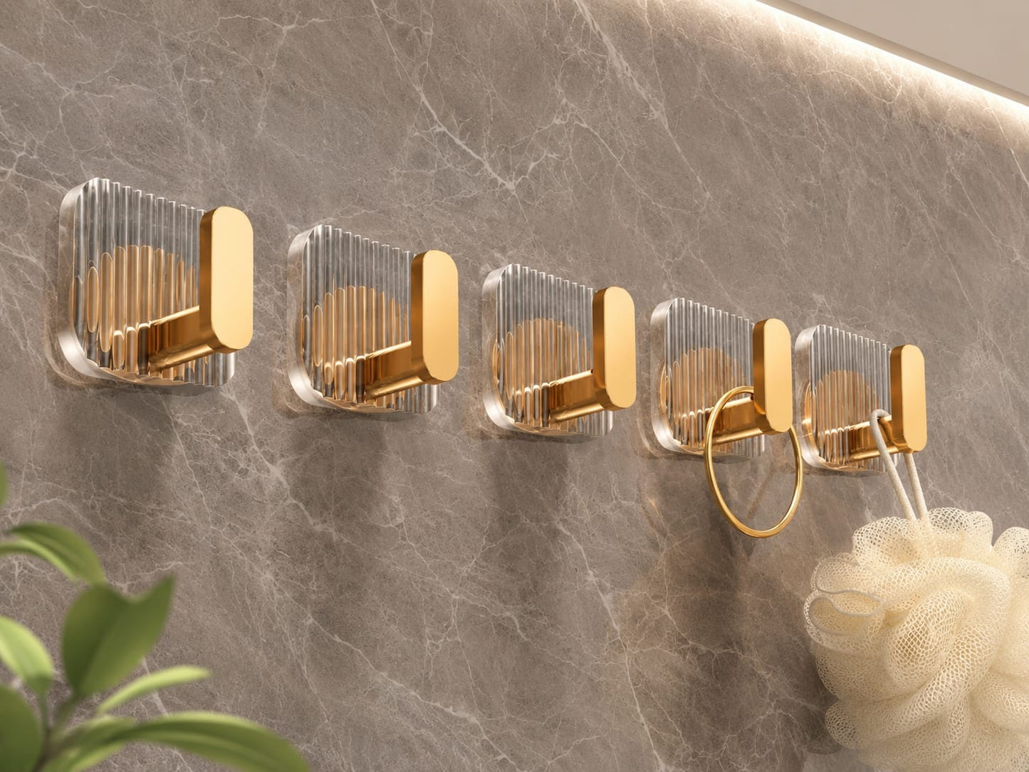 Punch-Free Strong Adhesive acrylic Hooks