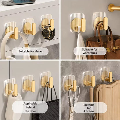 Punch-Free Strong Adhesive acrylic Hooks
