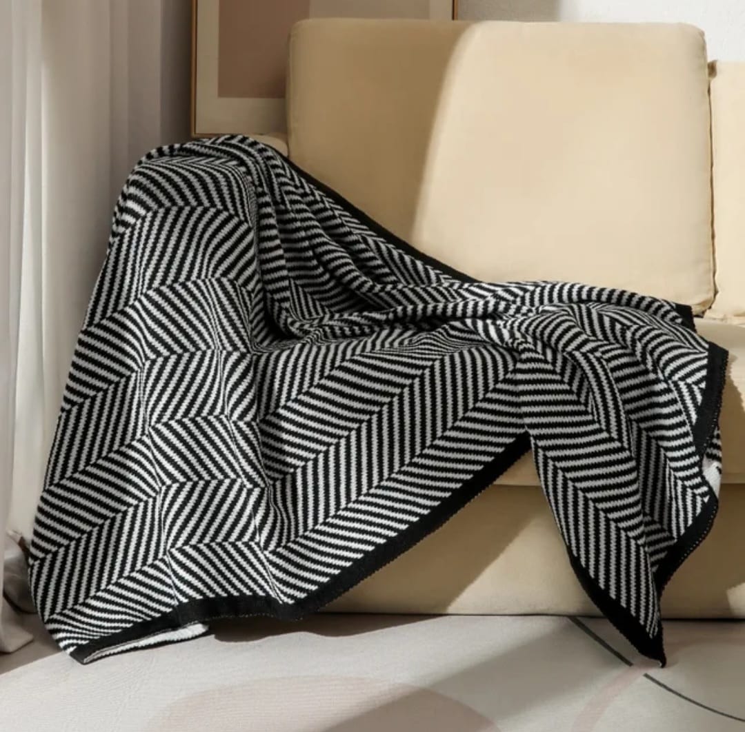 Nordic throw blankets