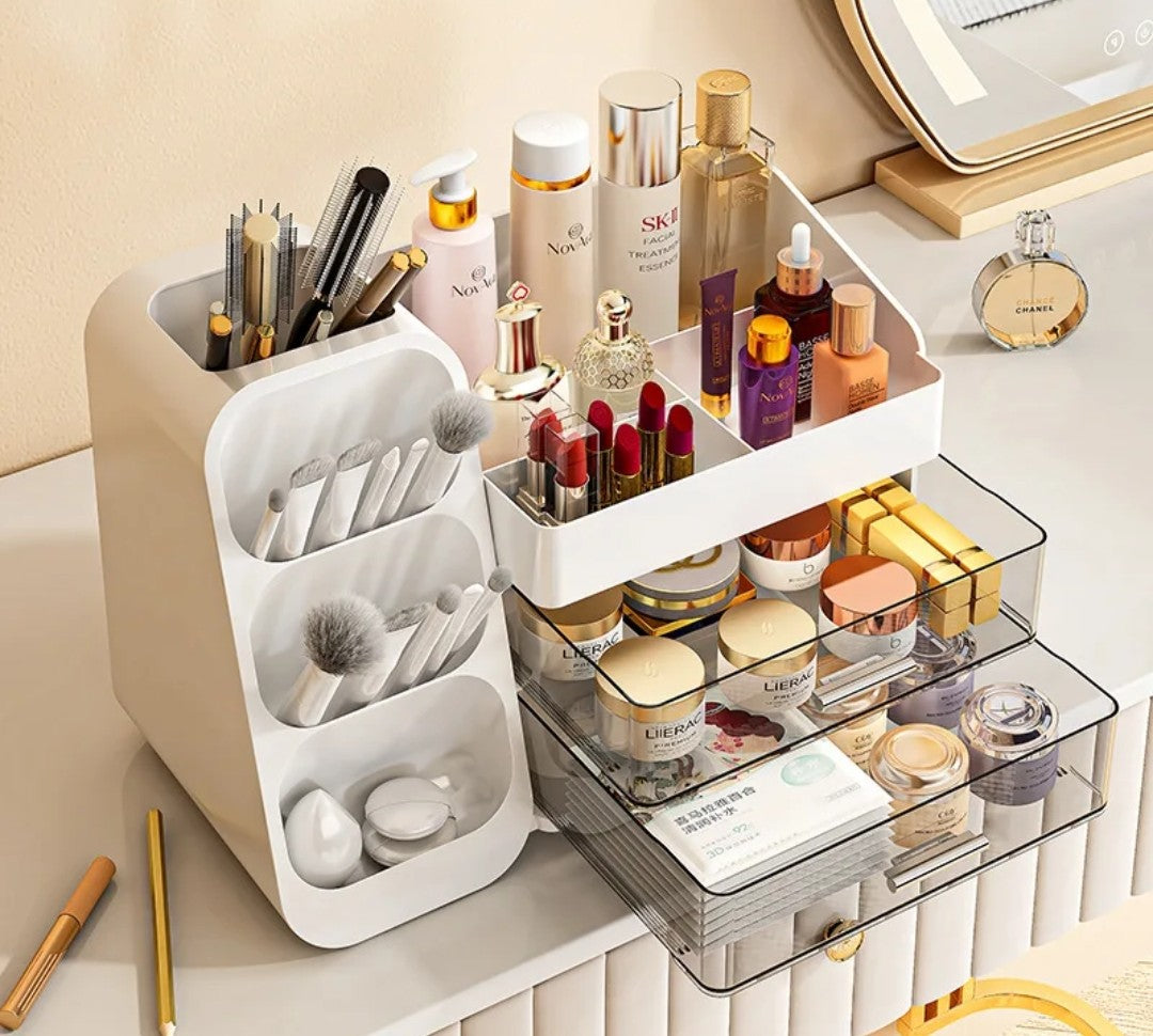 Makeup storage box/cosmetic organizer 