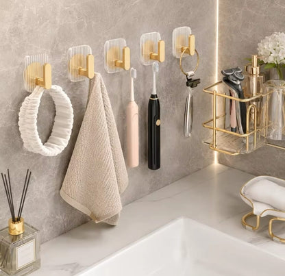 Punch-Free Strong Adhesive acrylic Hooks