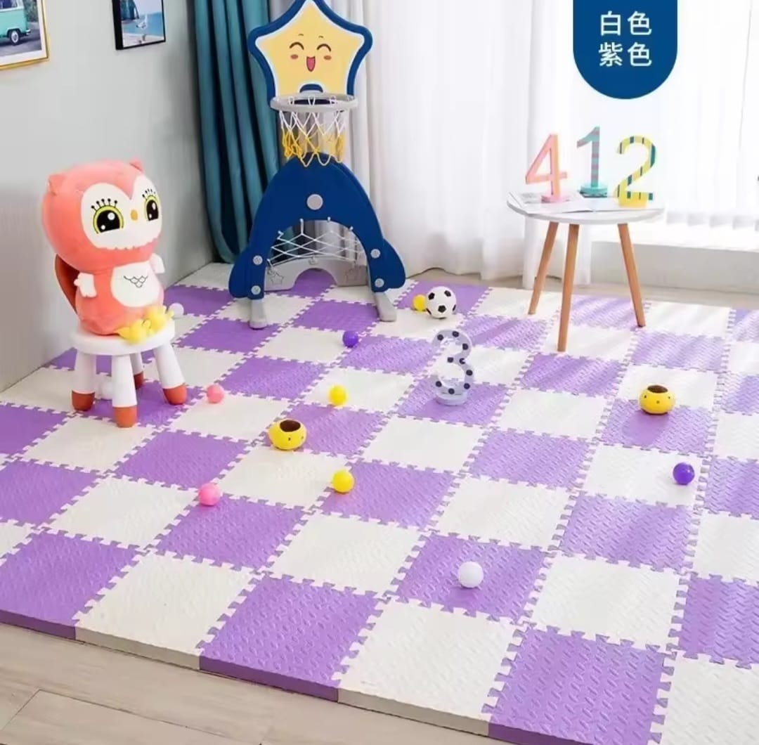 8Pcs Thick Foam Baby Play Puzzle Mat 