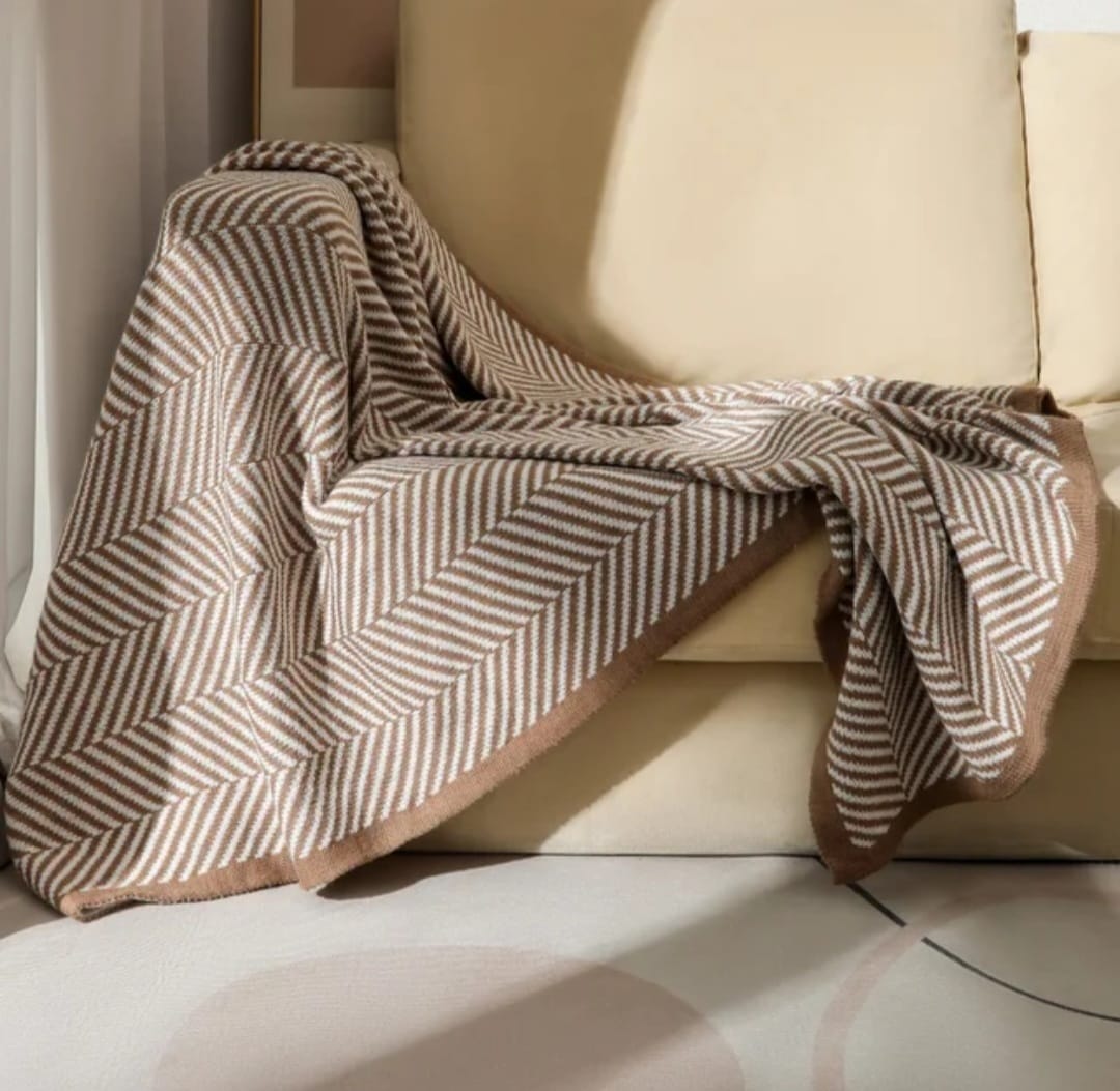 Nordic throw blankets