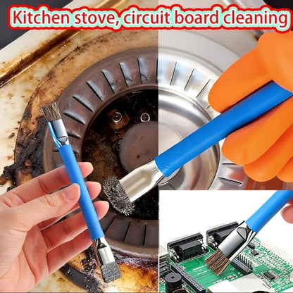 Multifunctional Double-Ended Stainless Steel Cleaning Brush