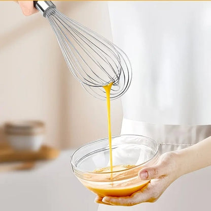Stainless steel whisk