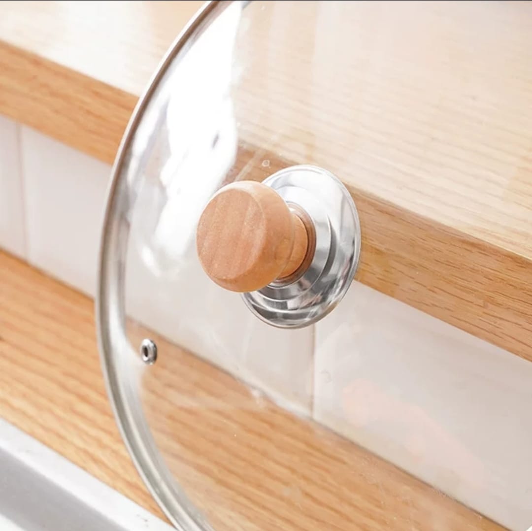 2 pcs wooden pot Knobs 