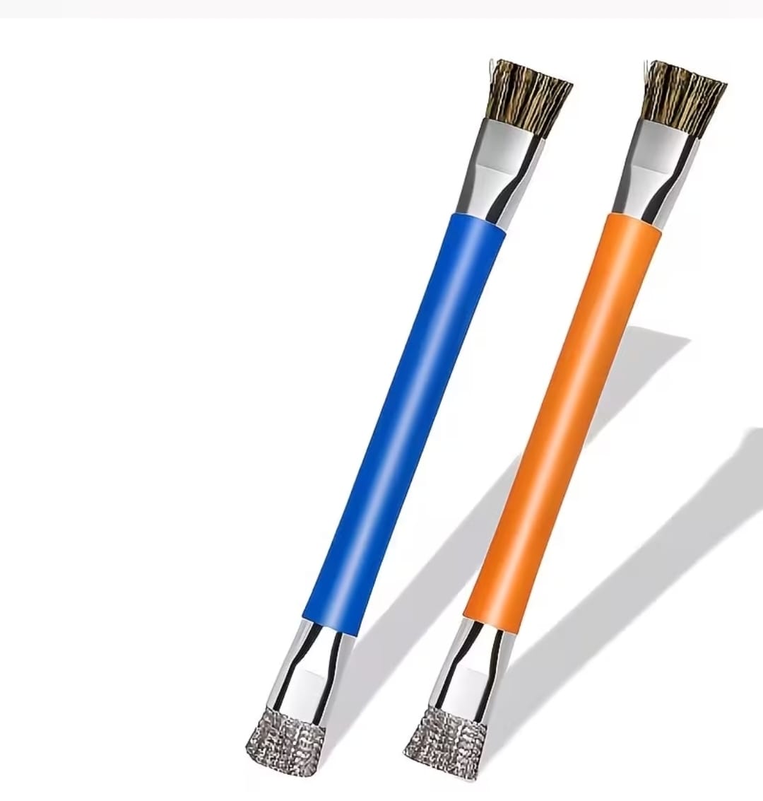 Multifunctional Double-Ended Stainless Steel Cleaning Brush