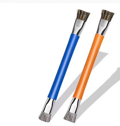 Multifunctional Double-Ended Stainless Steel Cleaning Brush