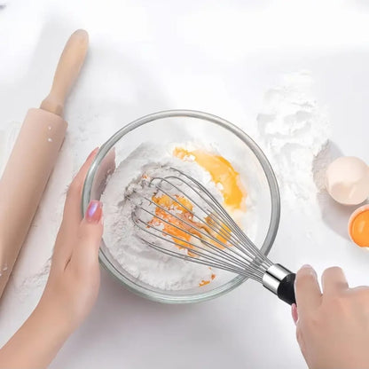 Stainless steel whisk