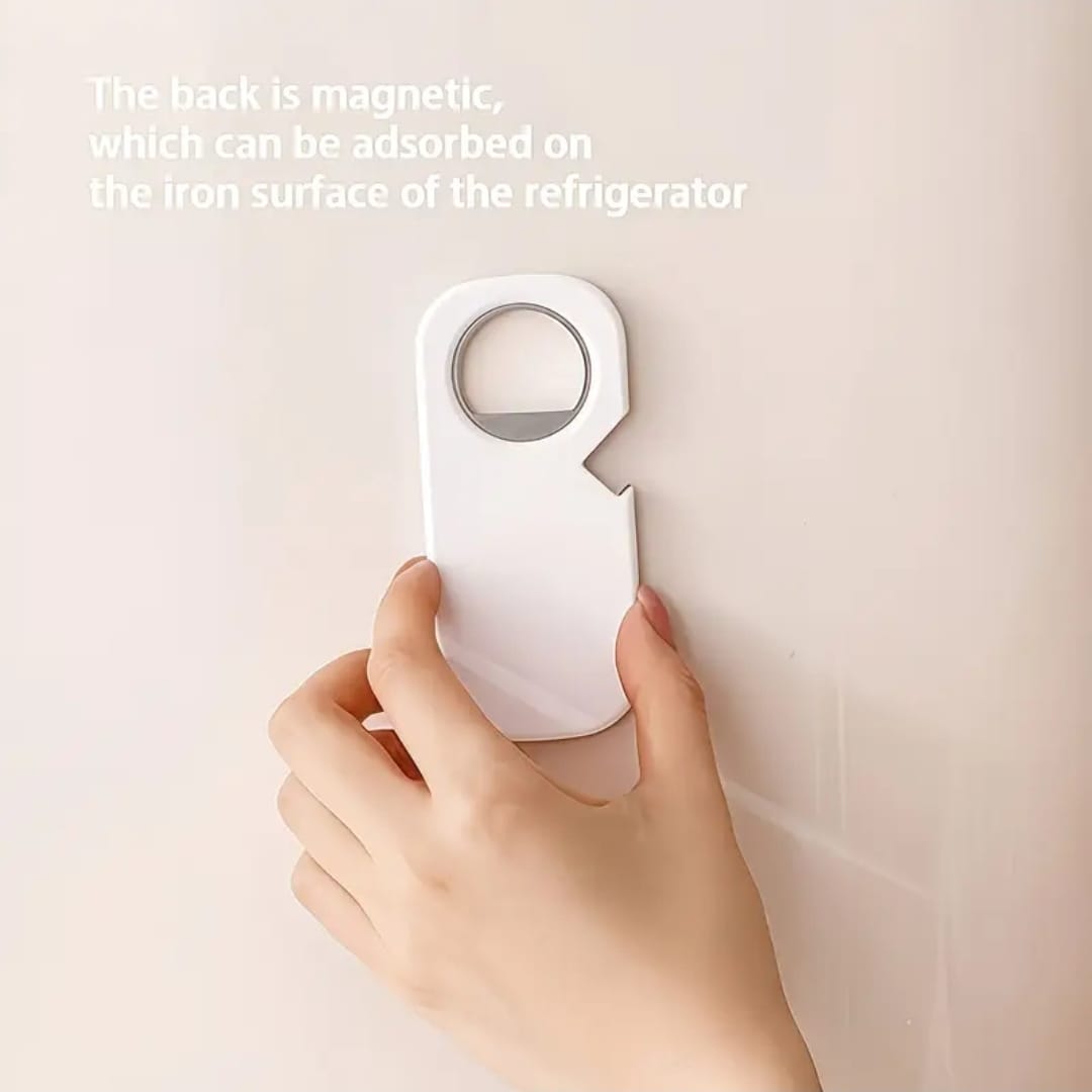 3-in-1 Stainless Steel Bottle Opener