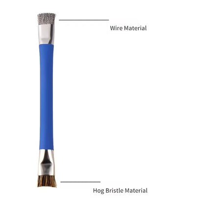 Multifunctional Double-Ended Stainless Steel Cleaning Brush