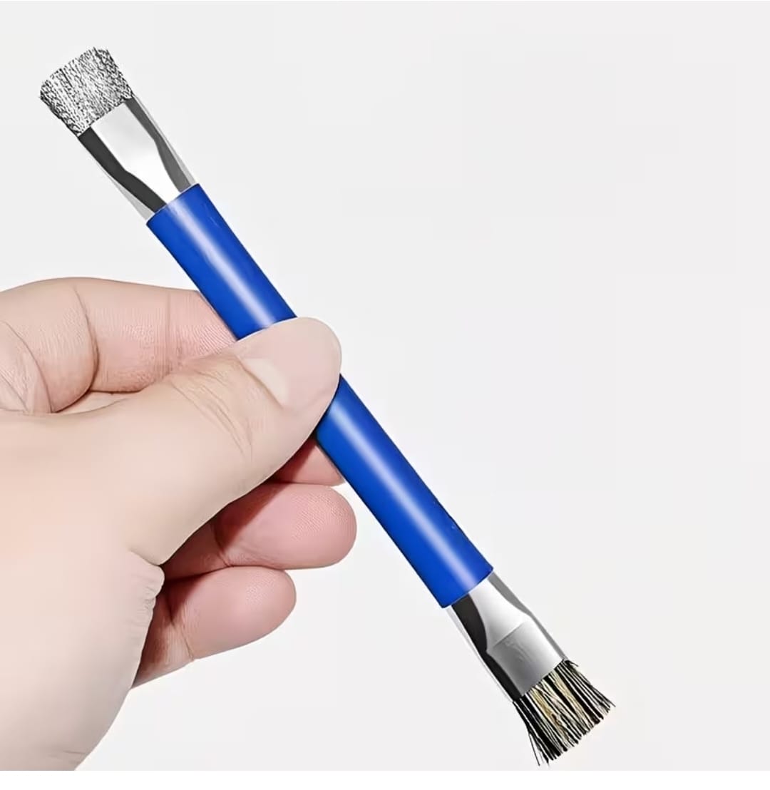 Multifunctional Double-Ended Stainless Steel Cleaning Brush