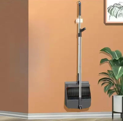 Handheld broom and dustpan combo set.