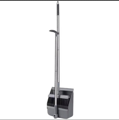 Handheld broom and dustpan combo set.