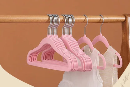 Kids velvet hangers