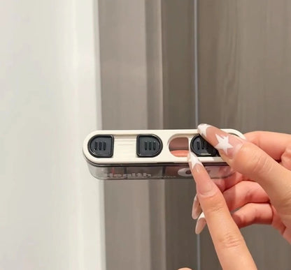 Portable travel pill dispenser
