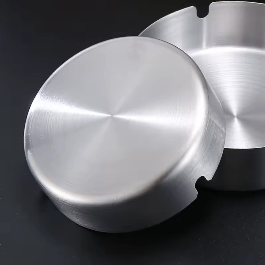 Steel Ashtray Silver 