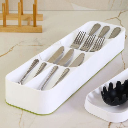 Drawer cutlery organizer