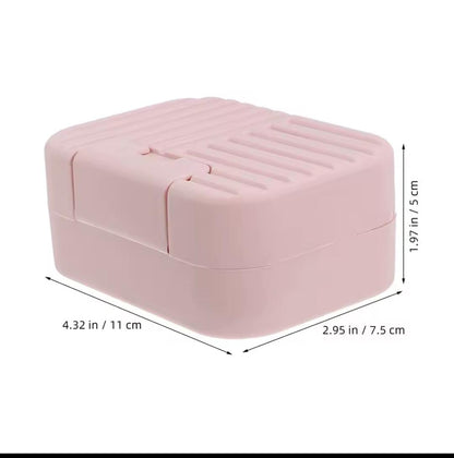 Portable travel soap holder