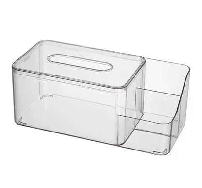 Acrylic partitioned serviette /napkin holder