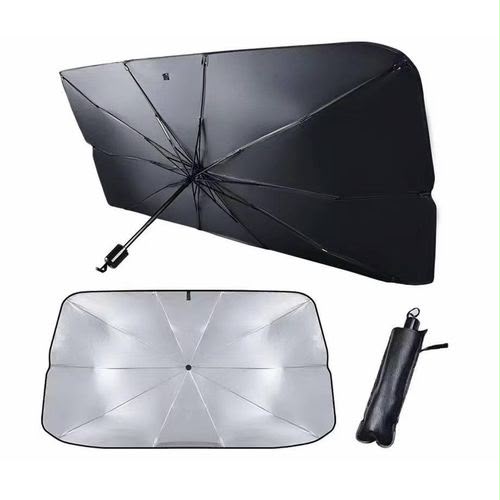 Car dashboard umbrella sunvisor windscreen cover
